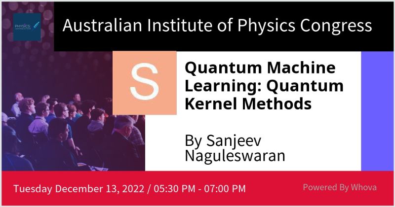 QSPectral presents on Quantum Machine Learning at the Australian Institute